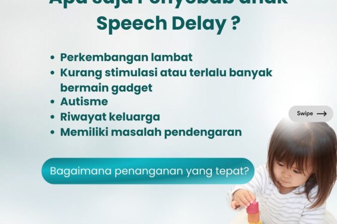 APA SAJA PENYEBAB SPEECH DELAY ?